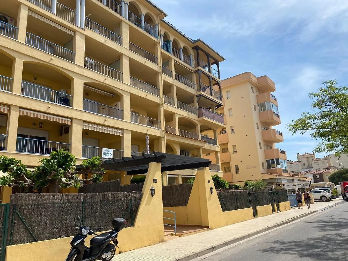 Luminoso Apartamento Con Piscina, Terraza Y Parking, Cerca De La Playa En Santa Margarida - Es-228-125 Roses Apartament