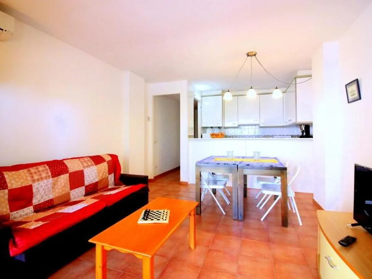 Apartament Luminoso Apartamento Con Piscina, Terraza Y Parking, Cerca De La Playa En Santa Margarida - Es-228-125 Roses